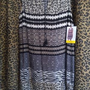 NWT beachlunchlounge M DRESS Leopard Zebra CRUISE